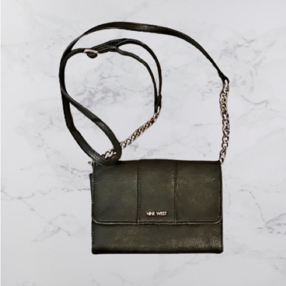 Nine West black crossbody bag - Picture 3 of 9